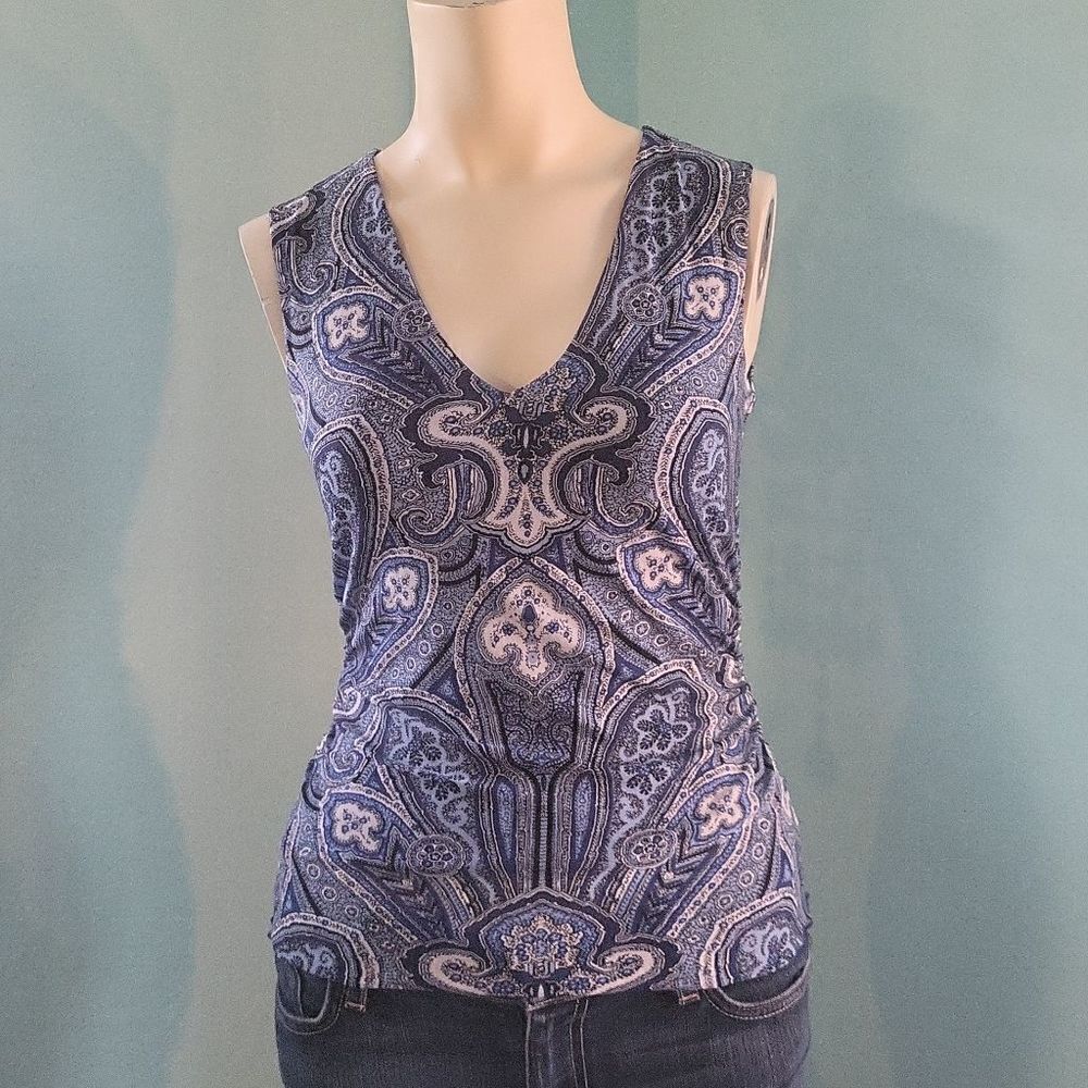 Michael Kors Paisley V-Neck top
